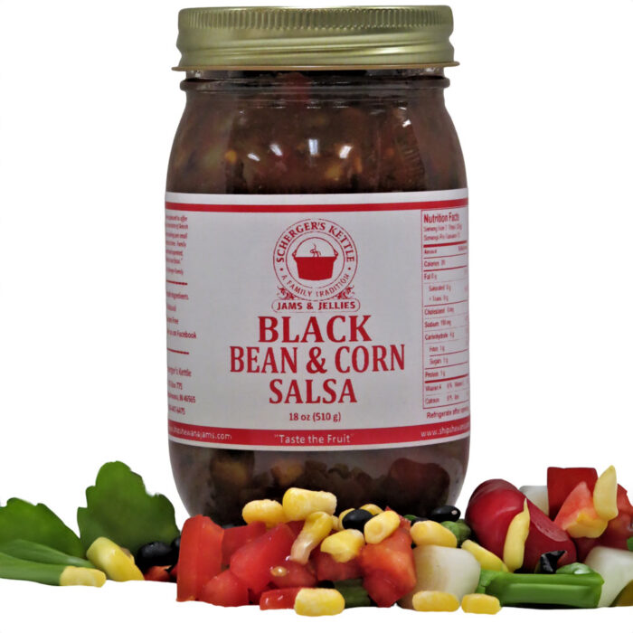 Black Bean & Corn Salsa from Scherger's Kettle Jams & Jellies