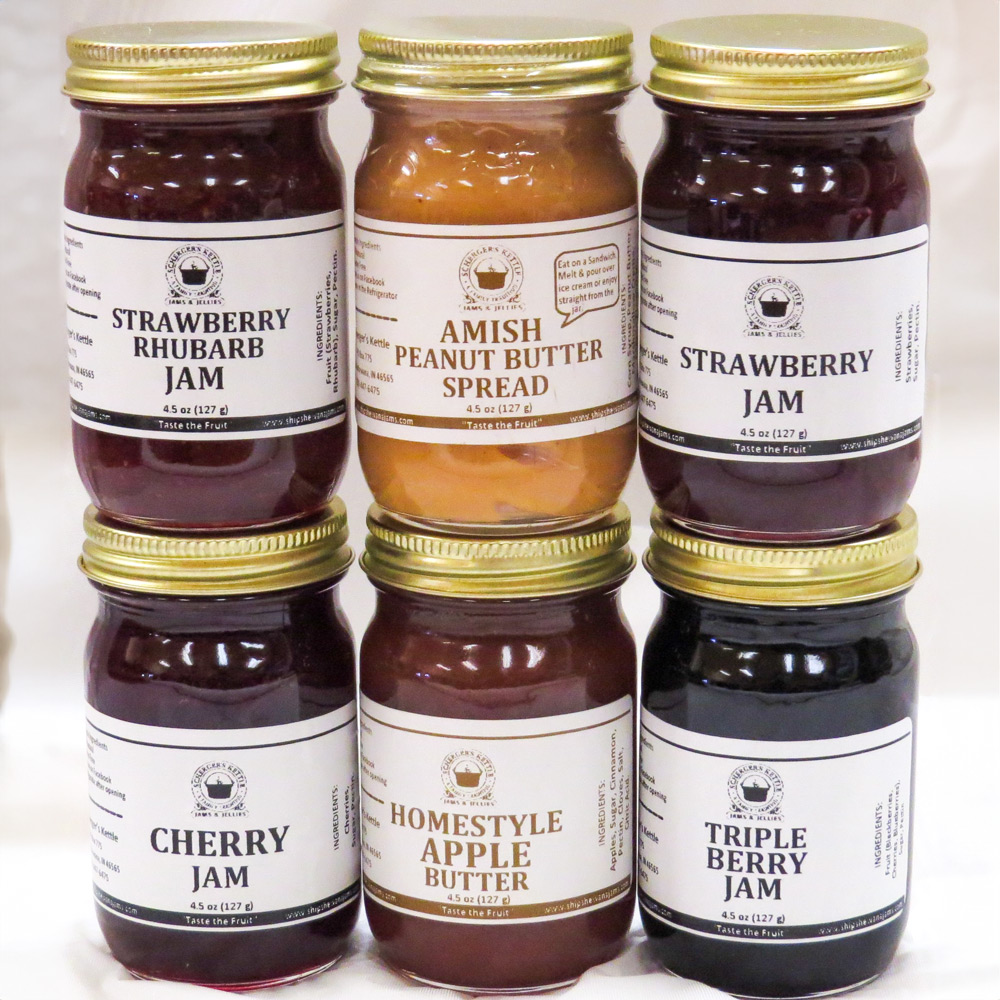 Gift Box Best Sellers from Scherger's Kettle Jams & Jellies