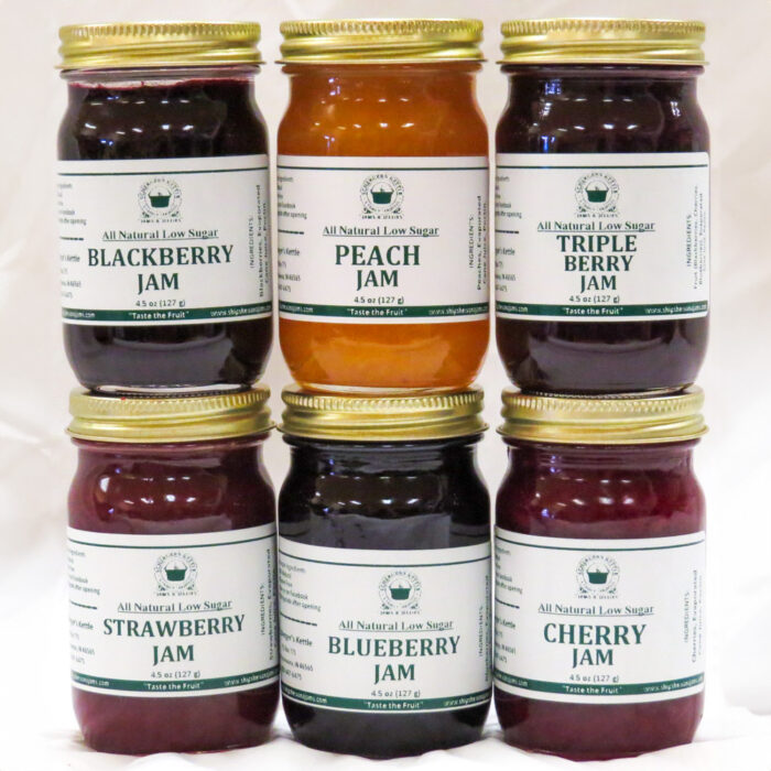 Gift Box Low Sugar Jams from Scherger's Kettle Jams & Jellies