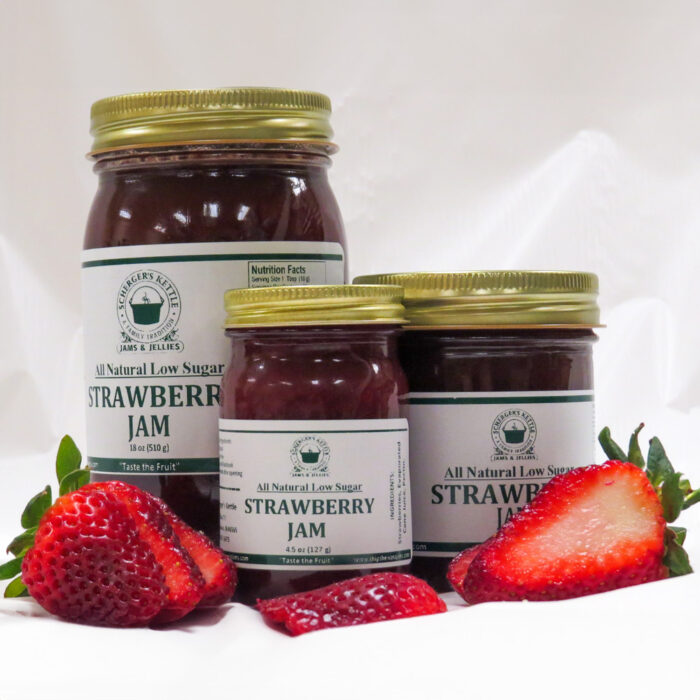 Low Sugar Strawberry Jam from Scherger's Kettle Jams & Jellies