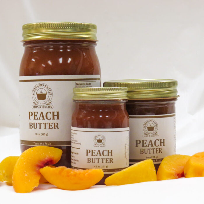 Peach Butter from Scherger's Kettle Jams & Jellies
