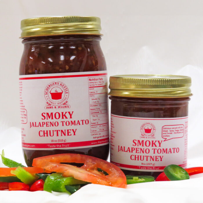 Smoky Jalapeno Tomato Chutney from Scherger's Kettle Jams & Jellies