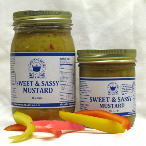 Sweet & Sassy Mustard from Scherger's Kettle Jams & Jellies